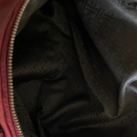 REHAB Red Cole Haan Leather Bag HuGE buy, fix, and sell high! - Picture 9 of 12